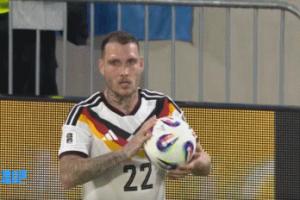 德布勞內(nèi)同款！維爾茨開(kāi)天眼長(zhǎng)傳策動(dòng)德國(guó)第2球，4腳打穿盧森堡