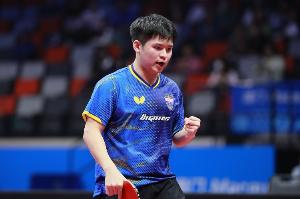 林詩棟：賽前沒有特別強的對手陪我訓練，感謝王楚欽邀請我合練