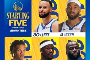 一樣的對手一樣的首發(fā)！勇士首發(fā)：理查德&穆迪繼續(xù)搭檔庫追巴