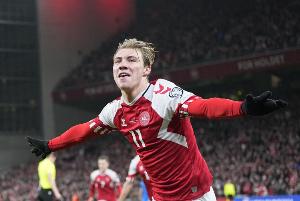 霍伊倫缺席今天凌晨丹麥的世預(yù)賽，迪馬濟(jì)奧：只是流感并無大礙