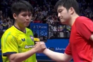 林詩(shī)棟不敵樊振東獲男單亞軍，是其個(gè)人全運(yùn)會(huì)首枚獎(jiǎng)牌