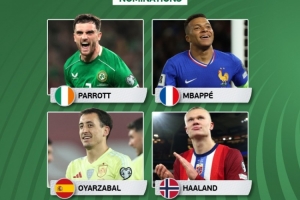 本輪歐洲世預(yù)賽最佳候選：姆巴佩、哈蘭德、奧亞薩瓦爾、帕洛特