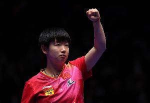 孫穎莎：王曼昱一直都是我特別尊敬的對手 也是最好的隊友