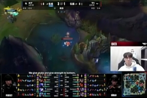 Oner：玄準哥第一局看來是很緊張吧，大一直都不中啊玄準哥