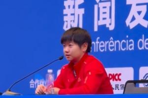 孫穎莎：我和曼昱一直存在著良性競爭，她現在是當今女乒最優(yōu)秀的