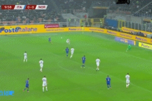 10分鐘1球90分鐘不得..？埃斯波西托第10分鐘破門，意大利1-0挪威