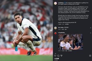 博主為貝林鳴不平：英媒對他不公，若在其他地方踢球早吹爆了