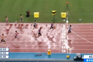 45秒77！劉凱奪得全運(yùn)會男子400米金牌