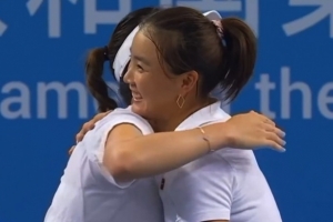 王欣瑜/袁悅逆轉(zhuǎn)晉級(jí)全運(yùn)會(huì)網(wǎng)球女雙決賽，將戰(zhàn)王雅繁/蔣欣玗