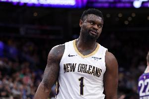 此前已連續(xù)缺陣8場！明天鵜鶘主場迎戰(zhàn)掘金 錫安出戰(zhàn)成疑