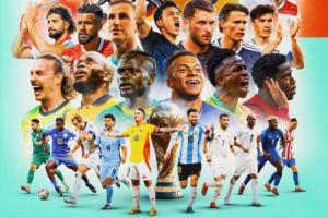 集結(jié)！世界杯官方曬首張直通42隊(duì)海報(bào)：梅西、姆巴佩、哈蘭德在內(nèi)