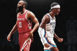 鍵盤俠|同樣是擅造犯規(guī)的進攻殺器 但在季后賽巔峰哈登沒SGA強？