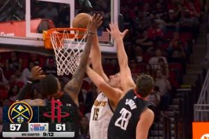 為噴火龍正名！約基奇點飛申京 突破內(nèi)線單臂隔扣&個人連得9分！