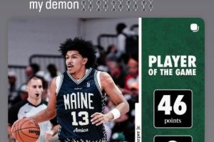 迷弟來啦！小羅恩·哈珀G聯(lián)盟砍46+7+8 迪倫·哈珀轉(zhuǎn)發(fā)：我的惡魔