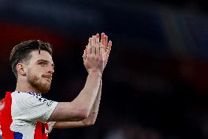 賴斯：我感覺自己處于最佳狀態(tài)，我們希望在本周末再次戰(zhàn)勝熱刺