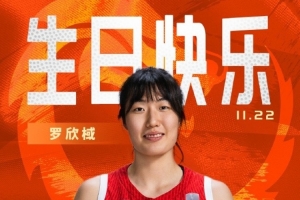 中國籃球之隊祝羅欣棫生快：愿你在時間沃土中雕琢自我 欣榮如棫