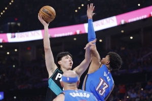 解說：楊瀚森三分破冰&滾筒洗衣機(jī)單打哈滕 給個(gè)70-80分不成問題