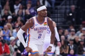 有點花了！雷霆首節(jié)39-18領(lǐng)先開拓者21分 亞歷山大個人17分