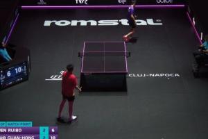 國際乒聯(lián)世青賽U19男團1/4決賽 中國隊1-3不敵中國臺北隊止步八強