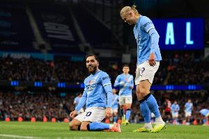 歐足聯(lián)預(yù)測(cè)曼城藥廠首發(fā)：哈蘭德福登多庫(kù)出戰(zhàn)，希克搭檔蒂爾曼