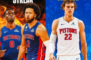 15勝2負！美媒：活塞外線空間嚴重不足 是時候沖馬爾卡寧了