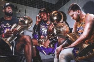 東契奇：科比和詹姆斯都為湖人贏得過(guò)總冠軍 我也想做到這一點(diǎn)