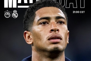 近3場2平1負！皇馬發(fā)布歐冠賽前海報：貝林厄姆單人出鏡