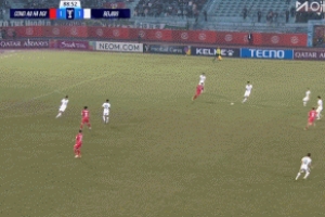 全員目送！國(guó)安第90分鐘遭絕殺，連丟兩球1-2落后河內(nèi)