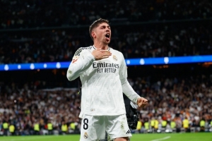 巴爾韋德歐冠70場追平卡瓦尼，成為該賽事出場第二多的烏拉圭球員