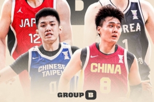 男籃隊長！FIBA世預賽官方曬海報預熱B組比賽：趙睿登上封面