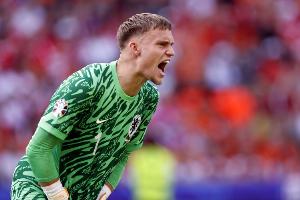 維爾布魯根：撲出點球要感謝教練團(tuán)隊 夢想能代表荷蘭參加世界杯