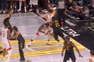 火勇L2M：兩次漏判火箭均吃虧 追夢繞掩護(hù)揮肘&理查德犯規(guī)阿門！