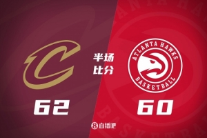 一人一節(jié)好球！騎士半場領(lǐng)先4人上雙的老鷹2分 米切爾次節(jié)16分