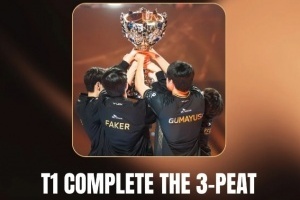 T1 S賽三連冠榮獲國(guó)外聯(lián)盟頒獎(jiǎng)典禮年度最佳時(shí)刻