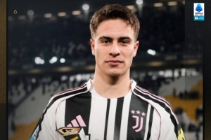 梅開二度！意甲官方：伊爾迪茲當選尤文vs卡利亞里全場最佳球員