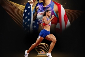 世錦賽雙冠！官方：麥克勞克林當選田聯(lián)年度最佳女子徑賽運動員