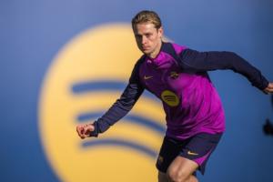 巴薩戰(zhàn)馬競名單：德容因發(fā)燒缺席 萊萬、拉什福德、佩德里在列