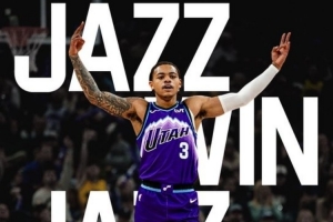 強(qiáng)勢反彈！爵士贏球海報封面人物喬治 上場0分8失誤本場砍28+8