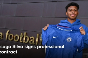 也踢后衛(wèi)！官方：蒂亞戈·席爾瓦之子伊薩戈與切爾西簽署職業(yè)合同