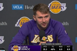 下一場打猛龍！東契奇：我不怎么看NBA 只知道他們戰(zhàn)績不錯