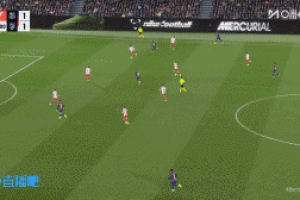 燃盡了！奧爾莫半轉(zhuǎn)身破門后傷退，萊萬助攻，巴薩2-1領(lǐng)先馬競