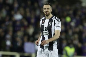 意天空：尤文后衛(wèi)加蒂右膝半月板撕裂，預(yù)計缺陣至少1個月