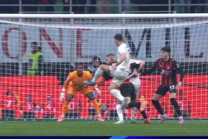 裁判官員：米蘭vs藍(lán)鷹那球毫無(wú)疑問(wèn)不是點(diǎn)球，15秒的回看本就足夠