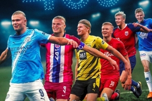 突破400球！哈蘭德職業(yè)生涯至今已參與401球，在曼城144球23助