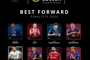 環(huán)足獎年度最佳前鋒最終候選：登貝萊、凱恩、姆巴佩、亞馬爾在列