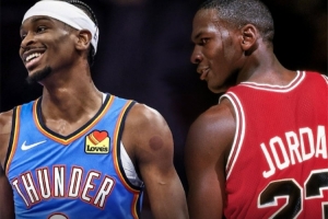 NBA官方：連續(xù)三賽季場均30+且命中率不低于50%后衛(wèi) SGA和喬丹