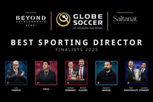 環(huán)足獎最佳體育總監(jiān)候選：坎波斯、德科、愛德華茲、休斯在列