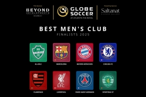 環(huán)足獎年度最佳男足俱樂部最終候選：巴黎、切爾西、利物浦在列