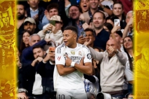 2射1傳！姆巴佩當選皇馬3-0畢爾巴鄂競技一役全場最佳