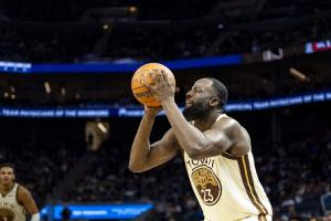 下半場(chǎng)TJD首發(fā)！追夢(mèng)右腳受傷退出今日比賽 本場(chǎng)3中1得3分3板1帽